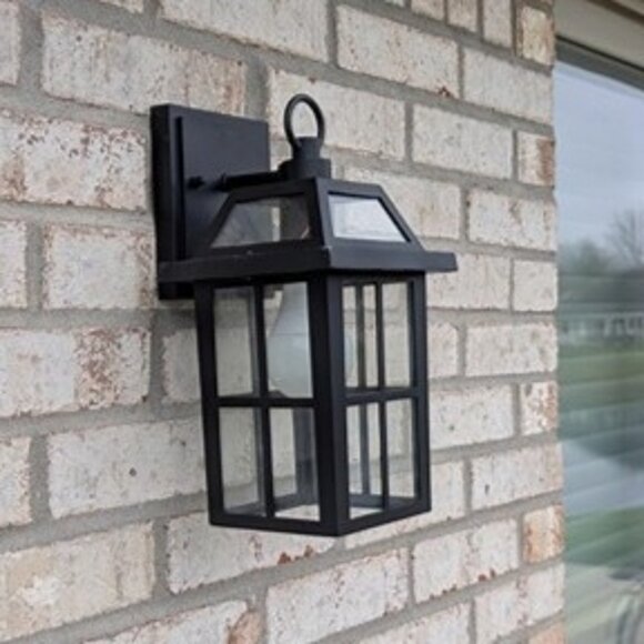 NEW 2 Pack Outdoor Wall Lantern, Waterproof Wall Sconce Light Fixtures - Picture 2 of 7
